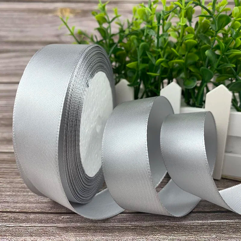 Satin ribbons 25 Yards/Roll