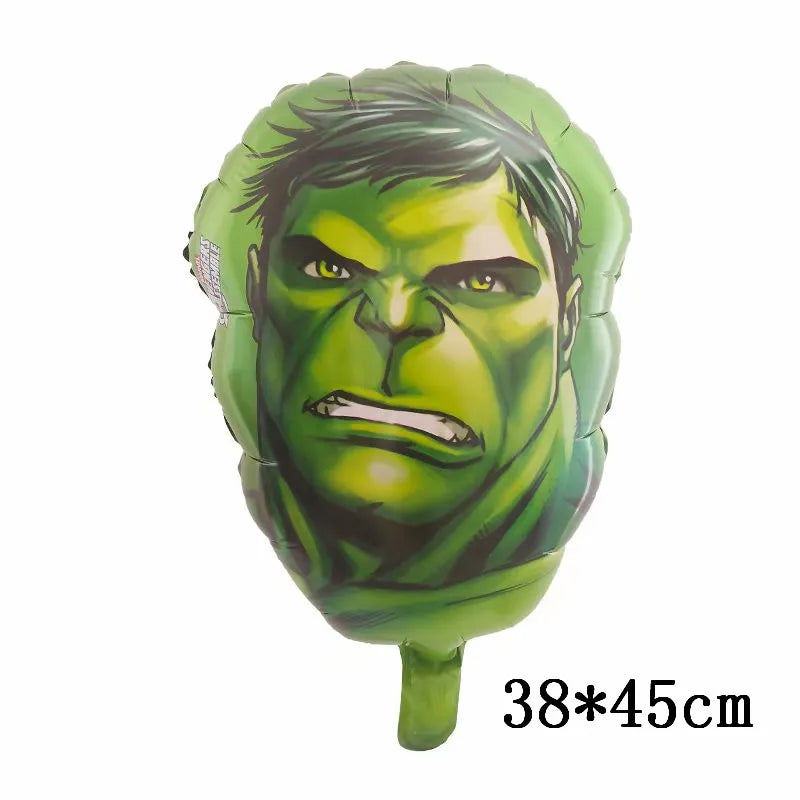 3D Superhero Foil Balloons – Spiderman & Iron Man