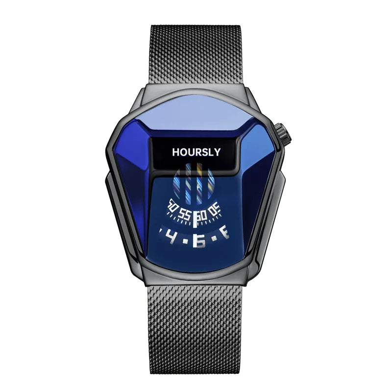 Hoursly brand technology fashion Quartz luxury watch for men