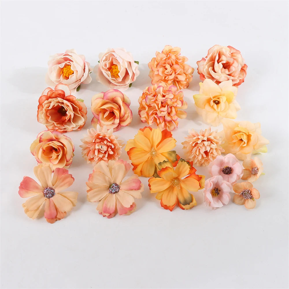 1Bag , Artificial flower head for decoration