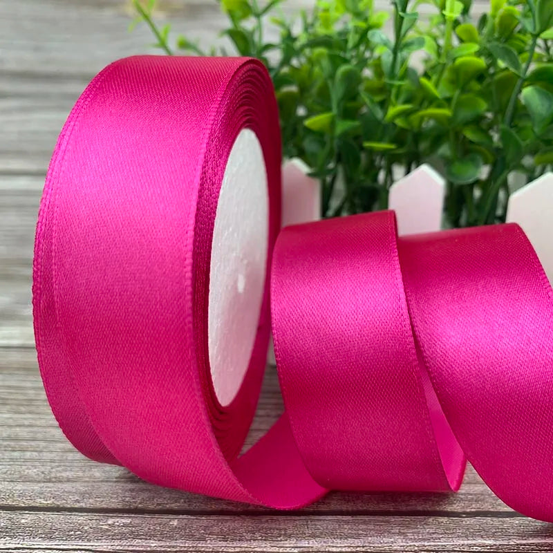 Satin ribbons 25 Yards/Roll