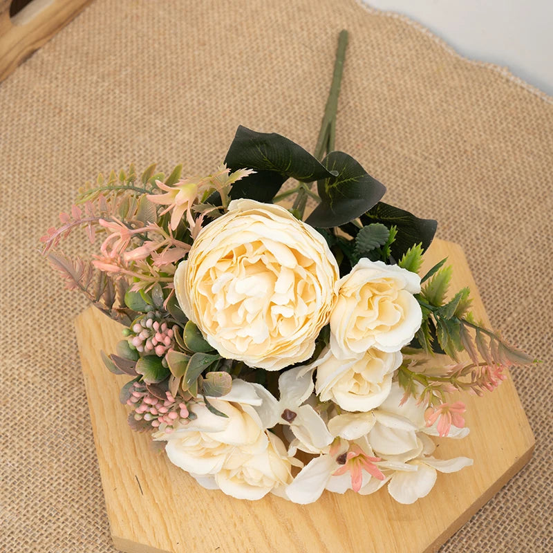 Silk Artificial rose flowers