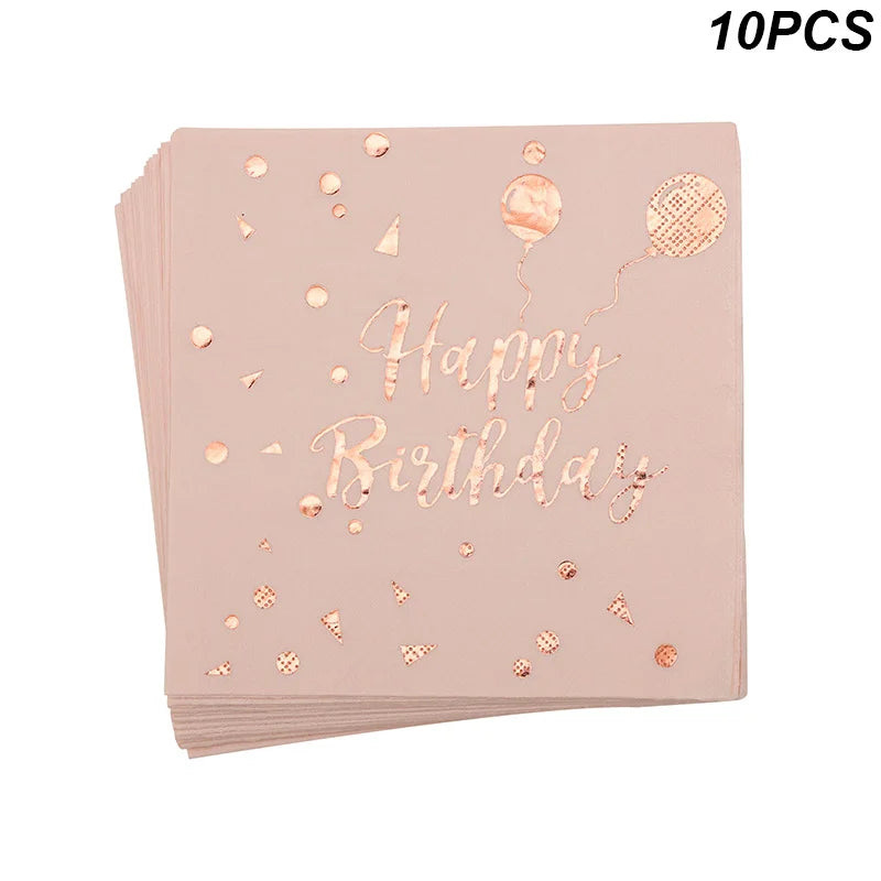 Decorations Rose Gold