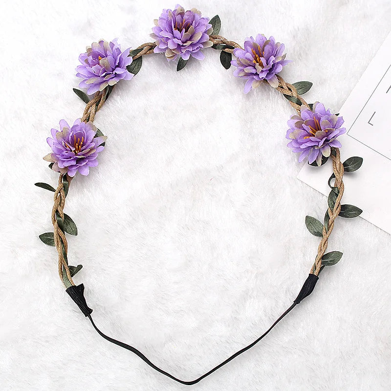Flower crown hairband