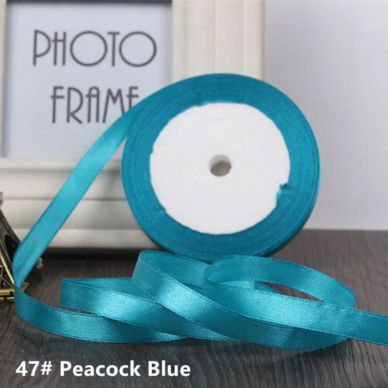 25Yards/Roll Grosgrain Satin ribbons wide6mm-50mm