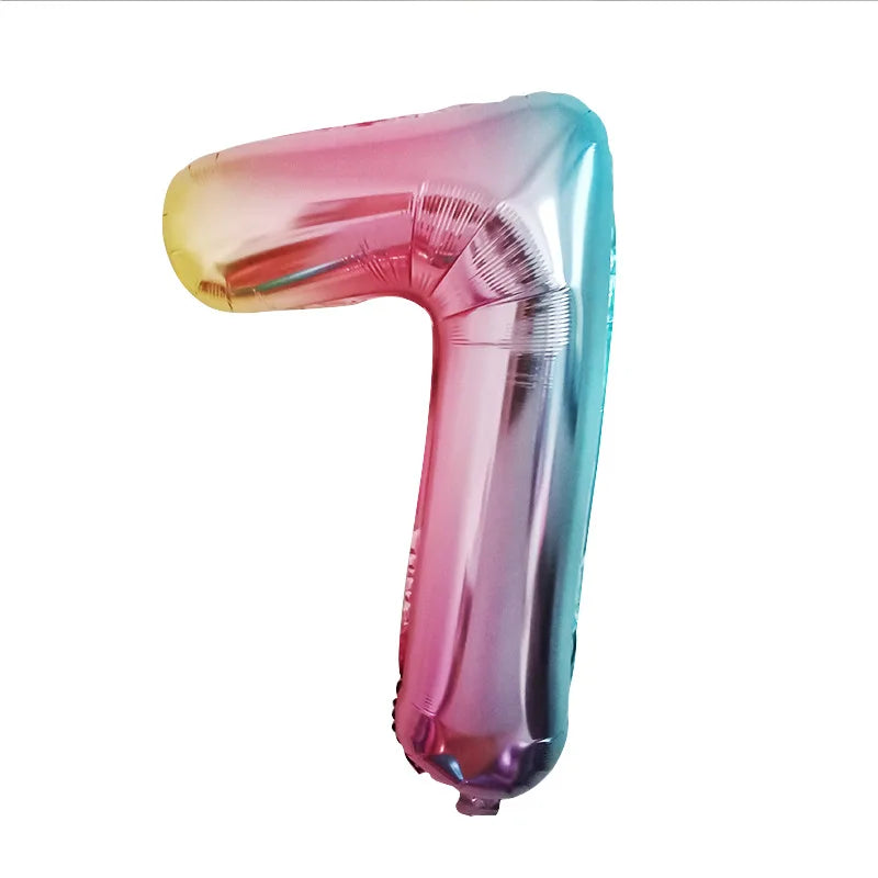 6pcs Unicorn balloon