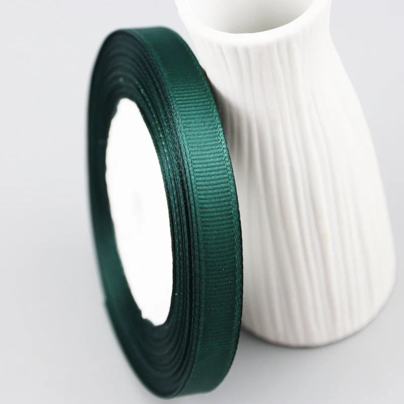 Grosgrain fabric ribbon gift wrap (25 yards/roll) 10mm