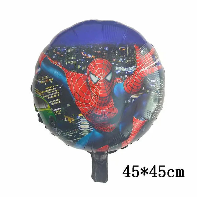 3D Superhero Foil Balloons – Spiderman & Iron Man