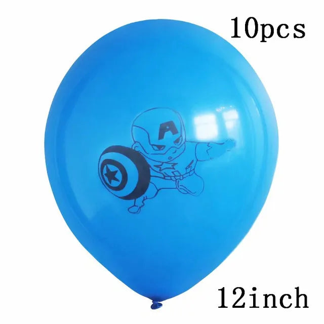 3D Superhero Foil Balloons – Spiderman & Iron Man