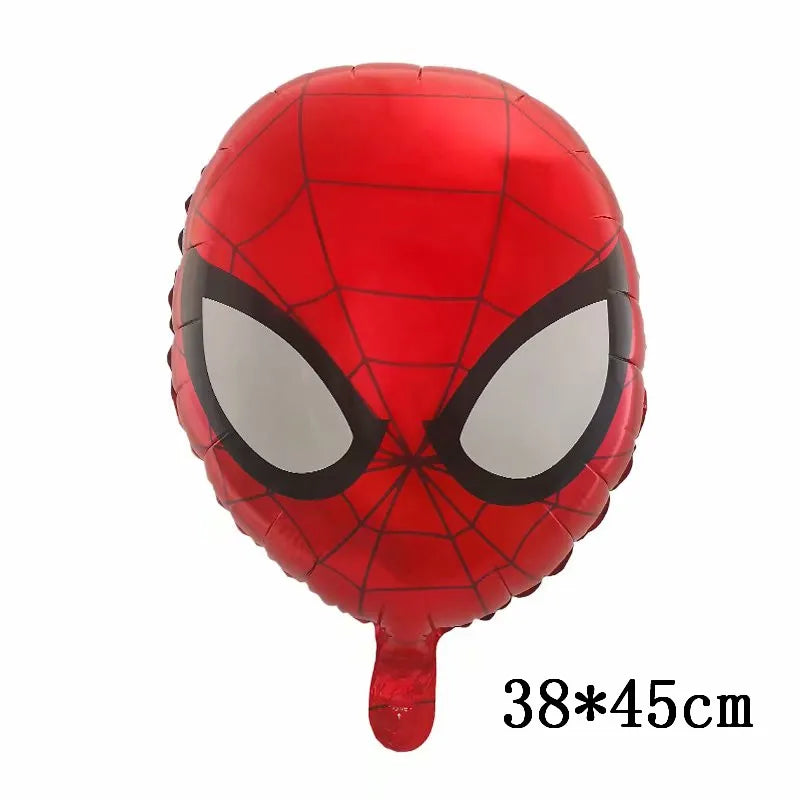 3D Superhero Foil Balloons – Spiderman & Iron Man