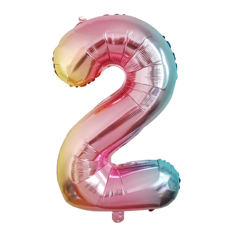 6pcs Unicorn balloon