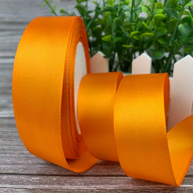 Satin ribbons 25 Yards/Roll