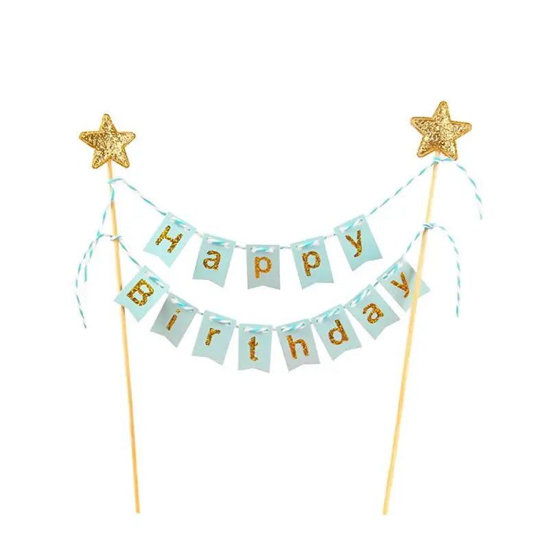 Smiling Face Cloud Rainbow Cake opper decoratings