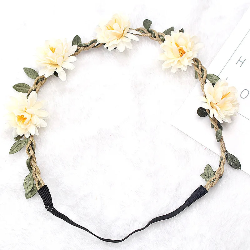 Flower crown hairband