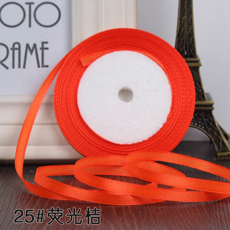 6MM Silk Satin ribbon (22M)
