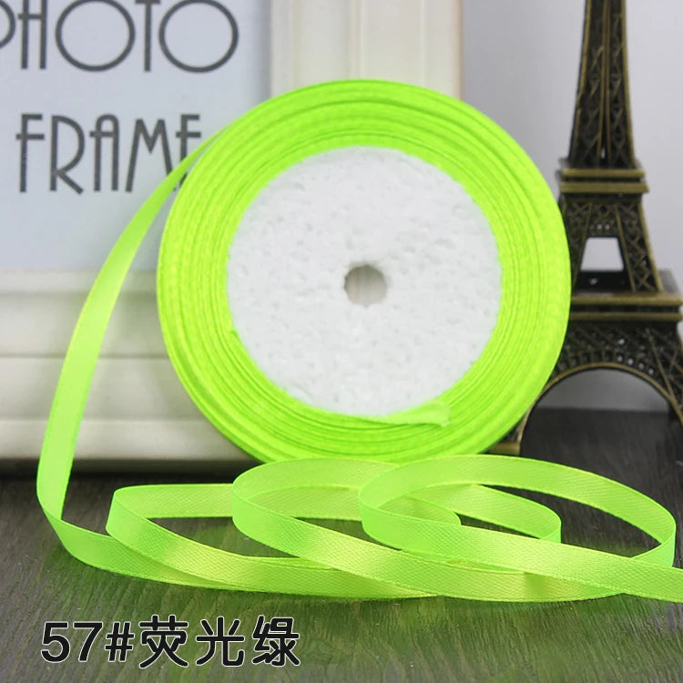 6MM Silk Satin ribbon (22M)
