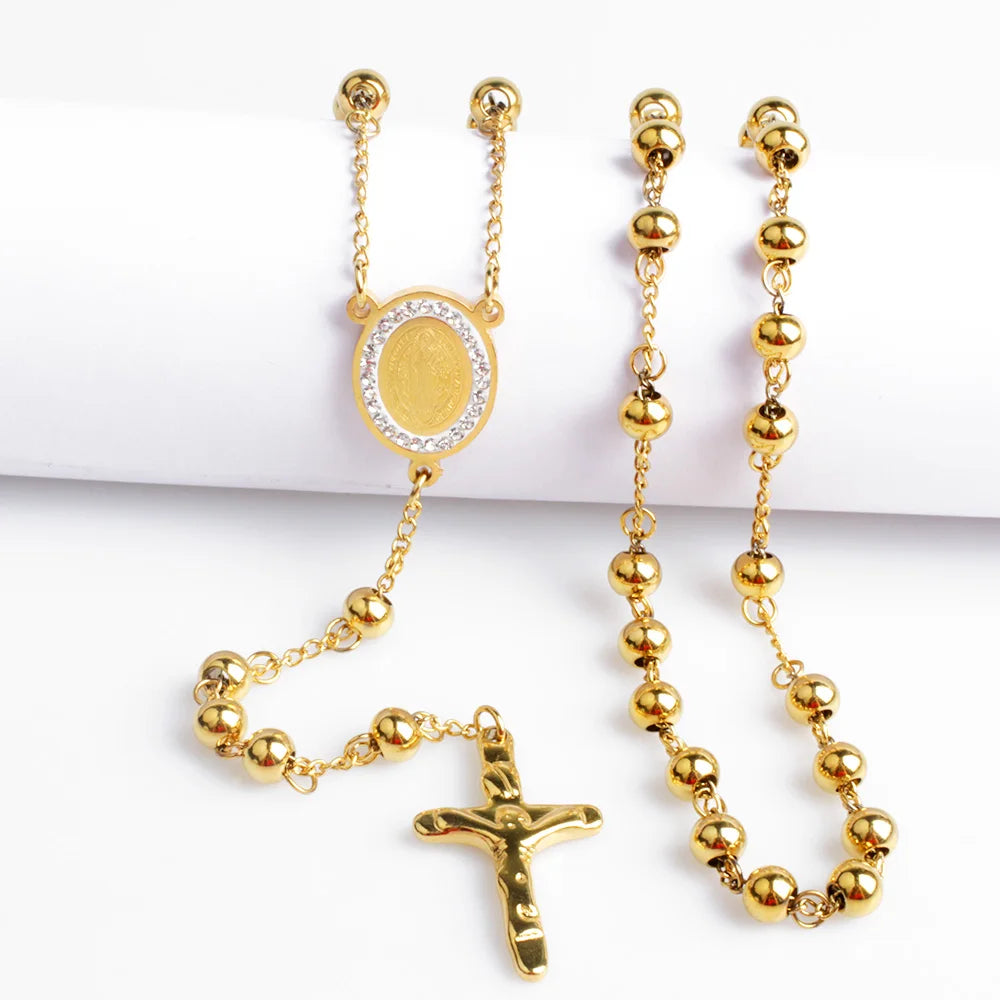 Rosary of the Virgin Mary necklace