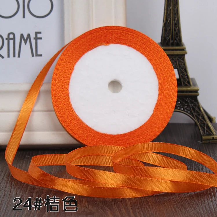 6MM Silk Satin ribbon (22M)