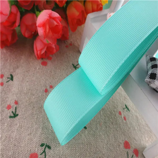 Solid color grosgrain 1-1/2" 38MM/25MM 10Yards Ribbons