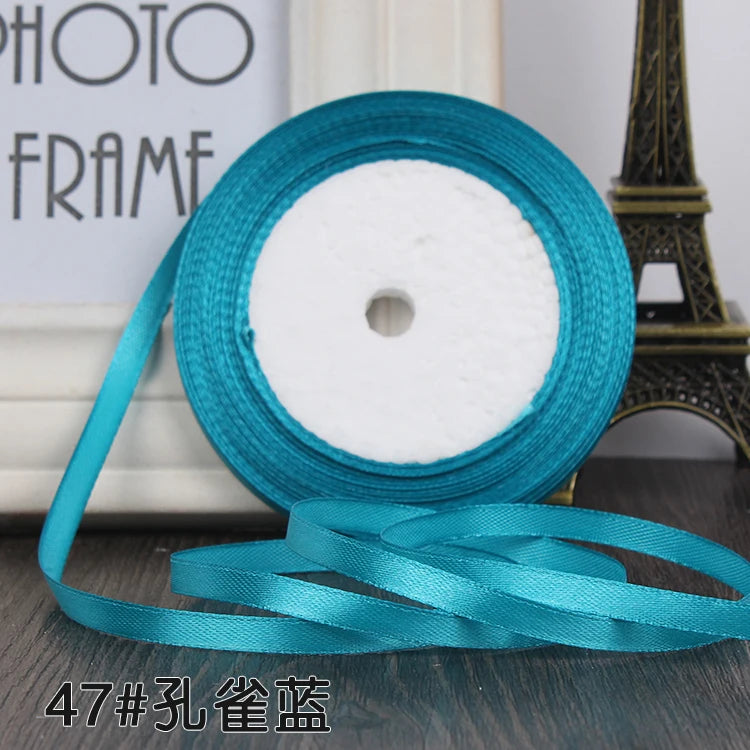 6MM Silk Satin ribbon (22M)
