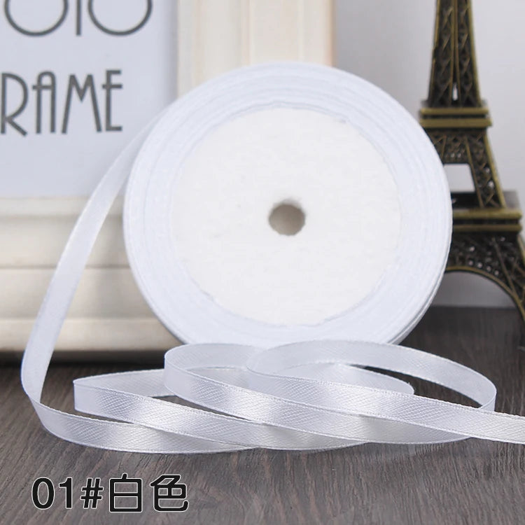6MM Silk Satin ribbon (22M)
