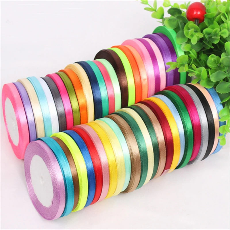 6MM Silk Satin ribbon (22M)