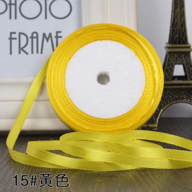 6MM Silk Satin ribbon (22M)