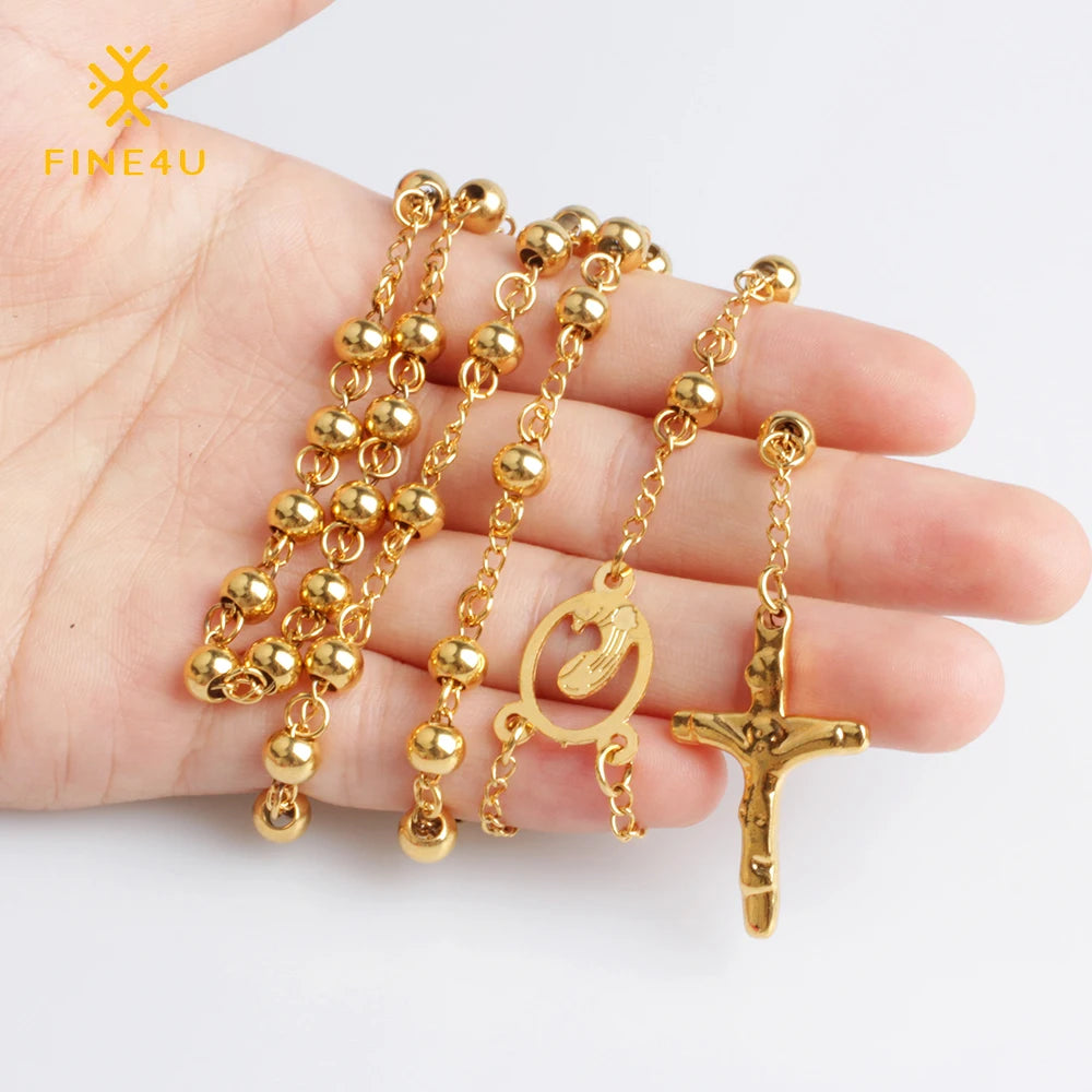 Rosary of the Virgin Mary necklace