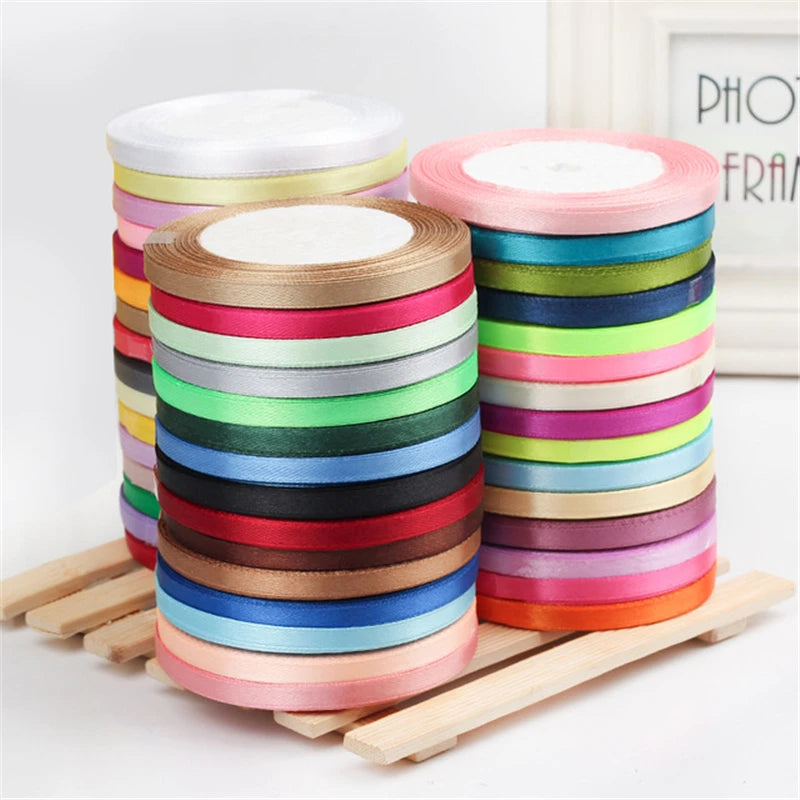 6MM Silk Satin ribbon (22M)