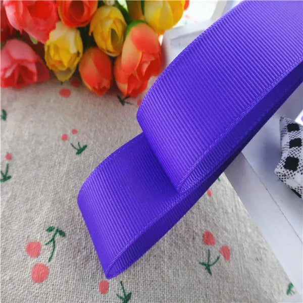 Solid color grosgrain 1-1/2" 38MM/25MM 10Yards Ribbons