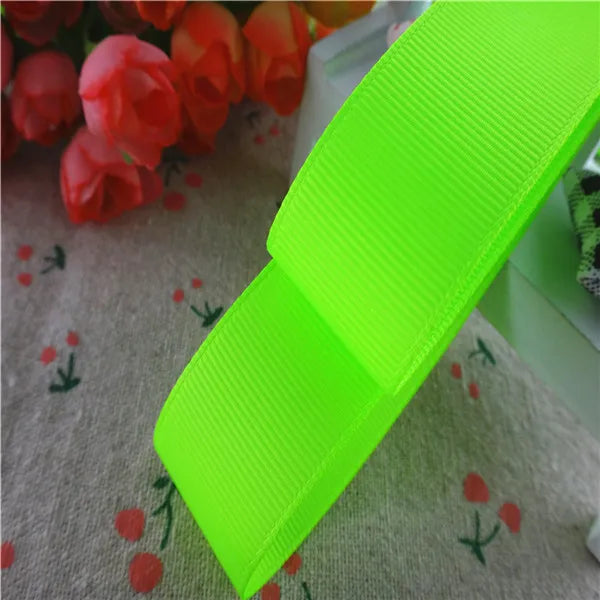 Solid color grosgrain 1-1/2" 38MM/25MM 10Yards Ribbons