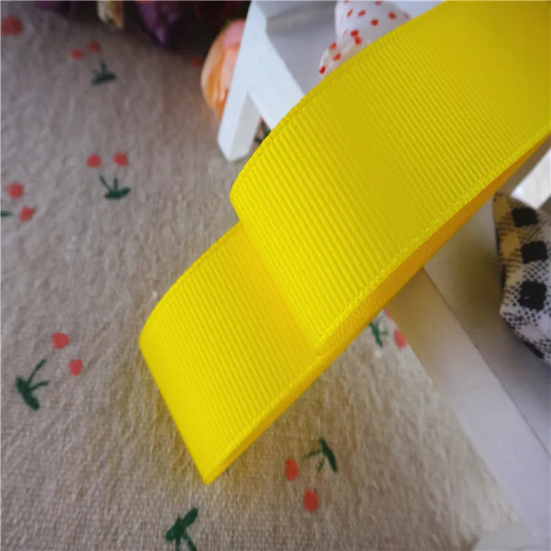 Solid color grosgrain 1-1/2" 38MM/25MM 10Yards Ribbons