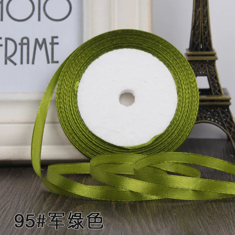 6MM Silk Satin ribbon (22M)