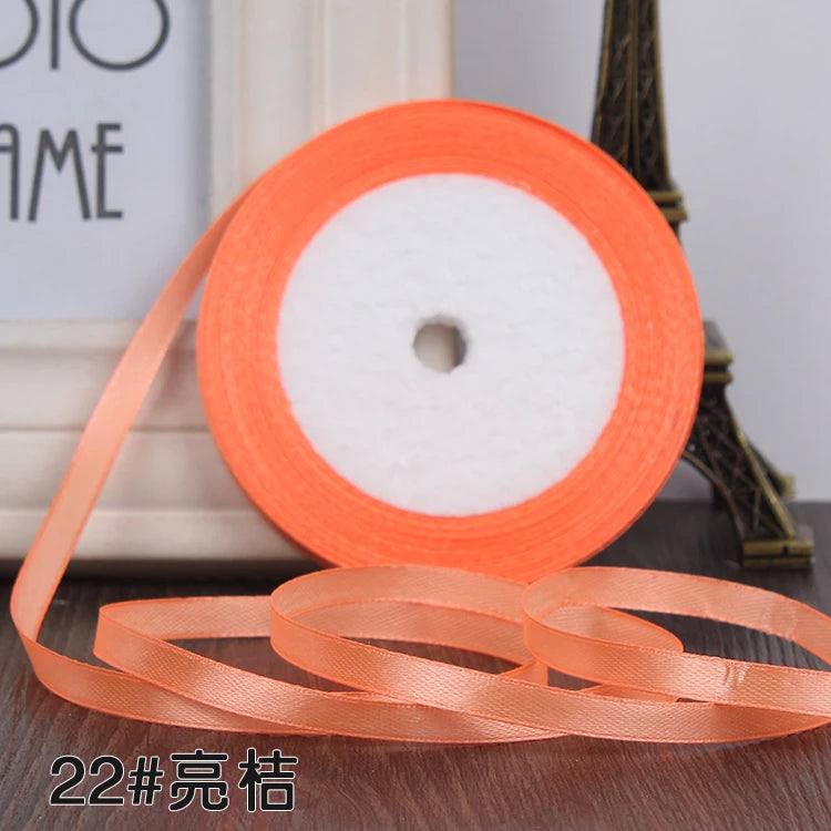 6MM Silk Satin ribbon (22M)