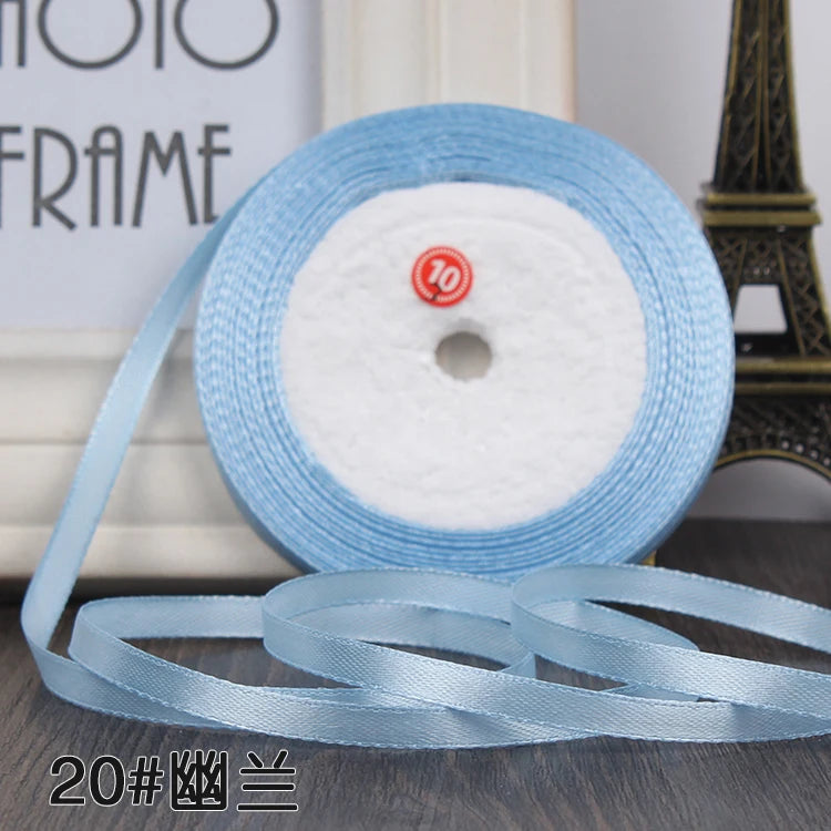 6MM Silk Satin ribbon (22M)