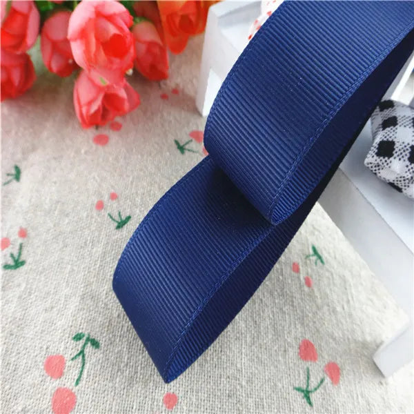 Solid color grosgrain 1-1/2" 38MM/25MM 10Yards Ribbons