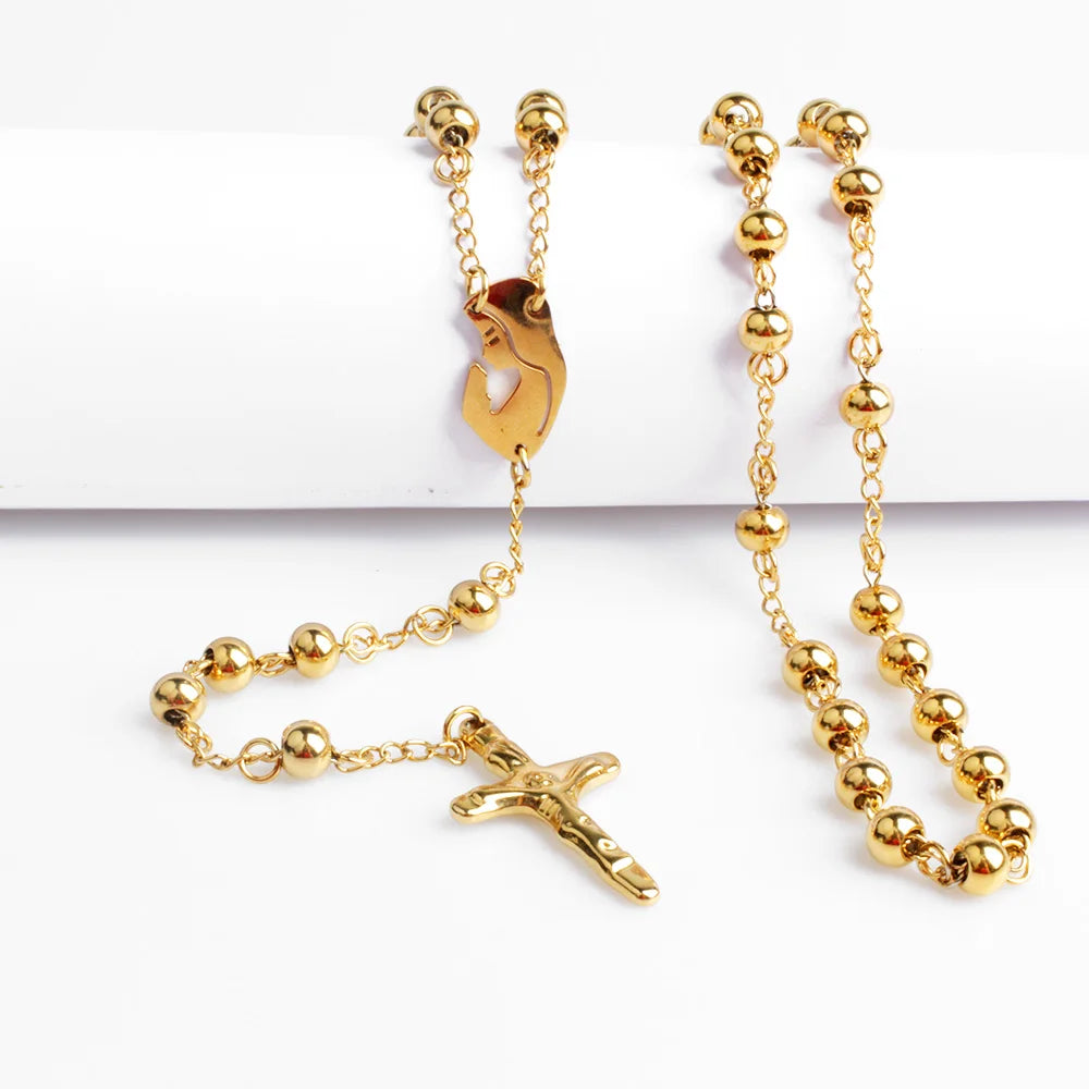 Rosary of the Virgin Mary necklace