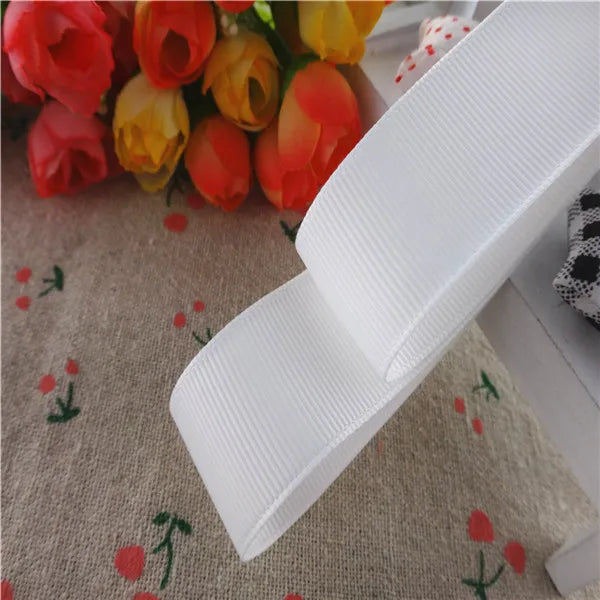 Solid color grosgrain 1-1/2" 38MM/25MM 10Yards Ribbons