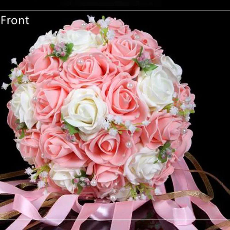 Burgundy wedding bouquet