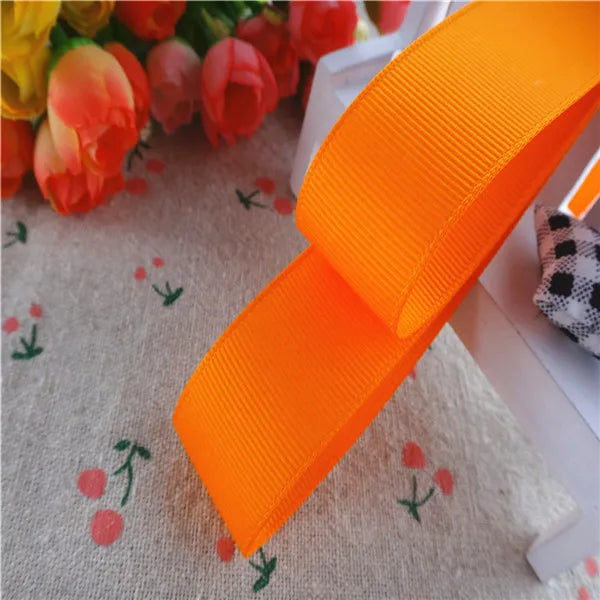 Solid color grosgrain 1-1/2" 38MM/25MM 10Yards Ribbons