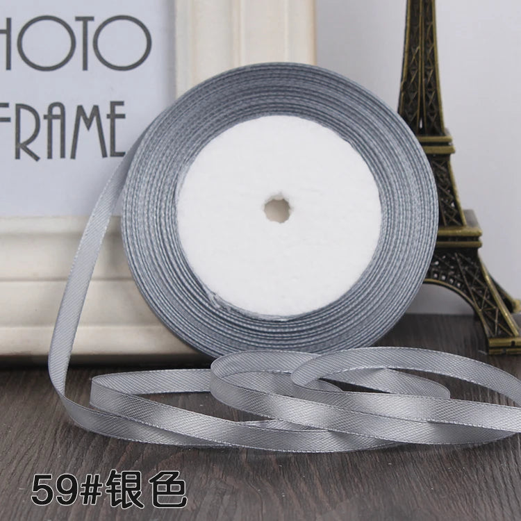 6MM Silk Satin ribbon (22M)