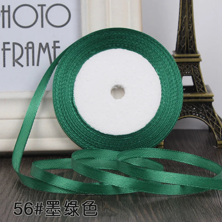 6MM Silk Satin ribbon (22M)
