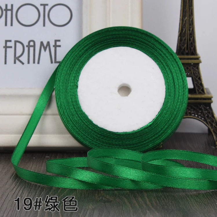 6MM Silk Satin ribbon (22M)