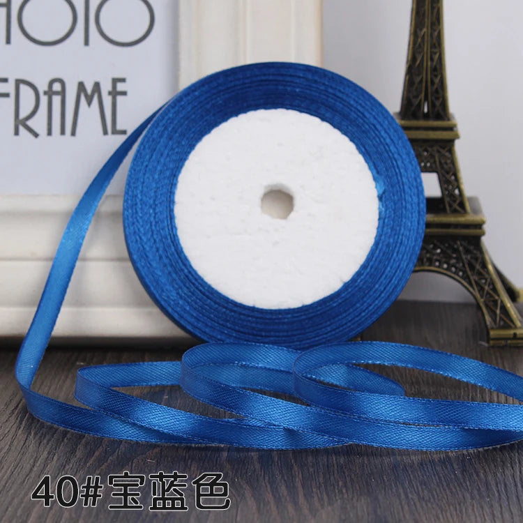 6MM Silk Satin ribbon (22M)