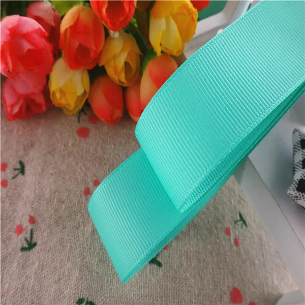 Solid color grosgrain 1-1/2" 38MM/25MM 10Yards Ribbons