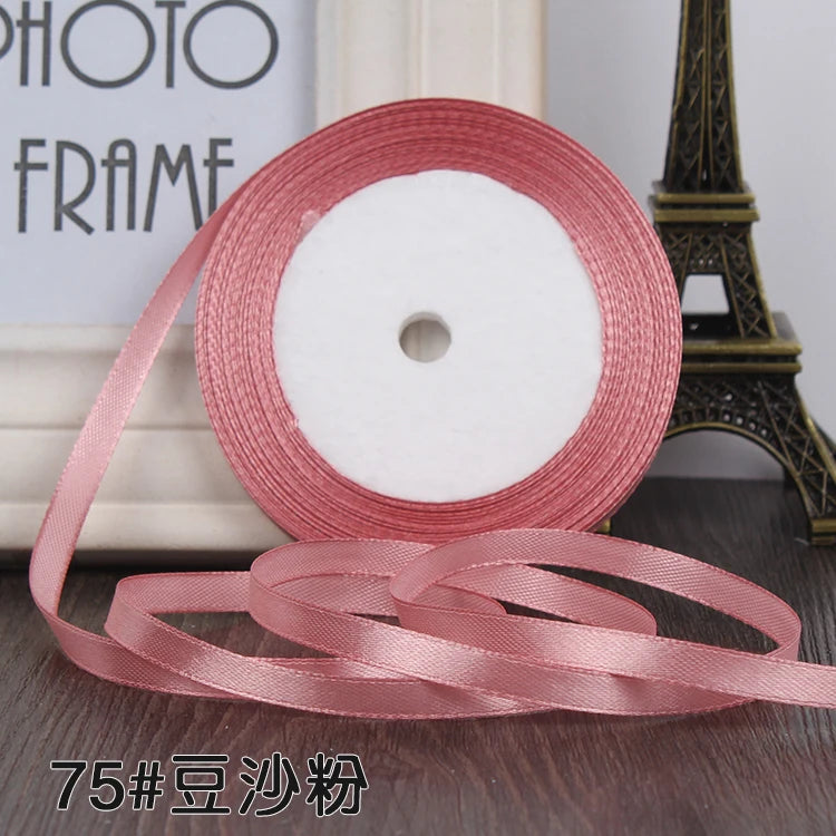 6MM Silk Satin ribbon (22M)