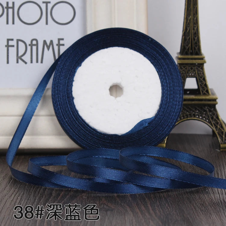 6MM Silk Satin ribbon (22M)