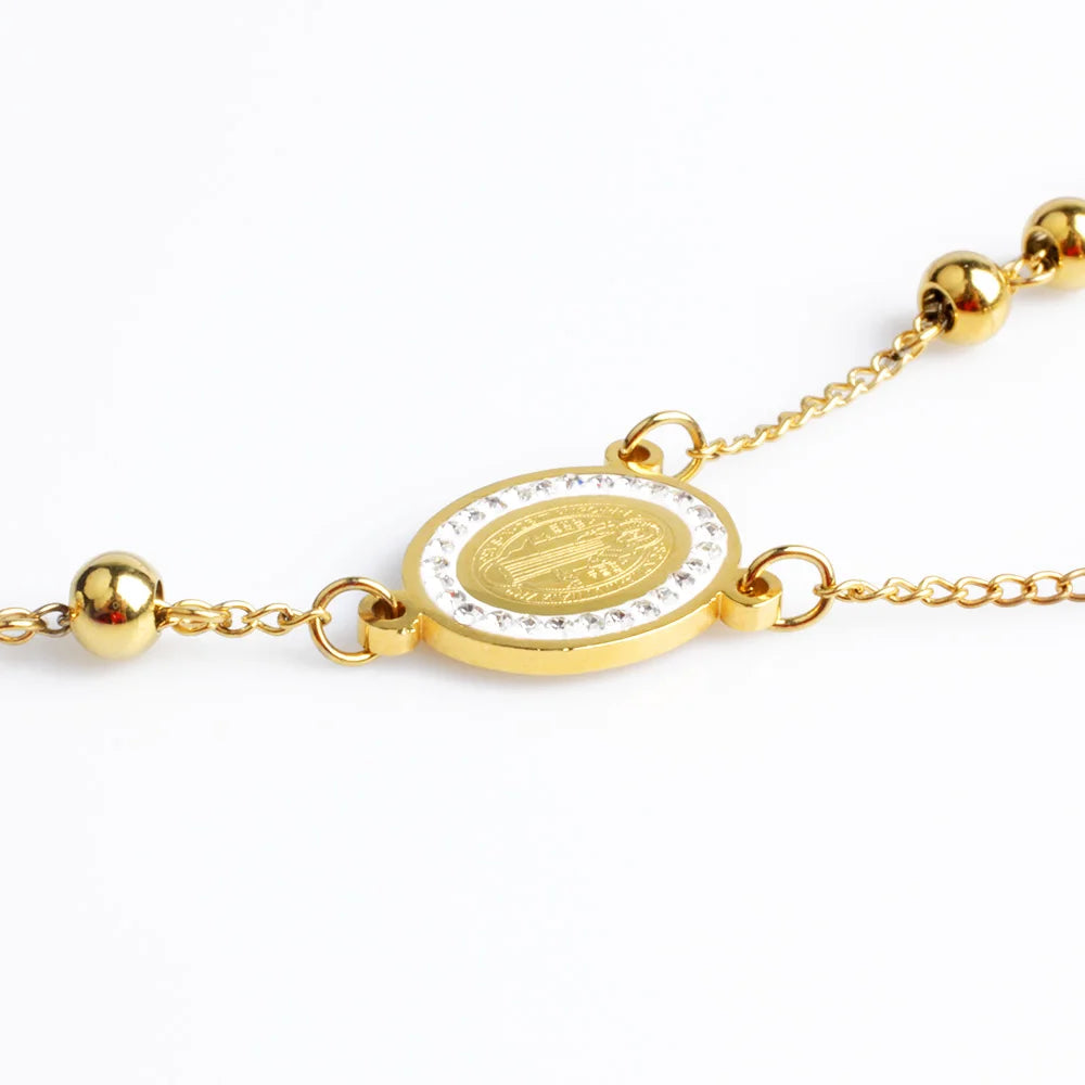 Rosary of the Virgin Mary necklace