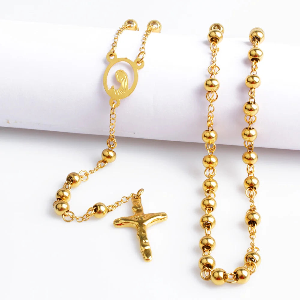 Rosary of the Virgin Mary necklace