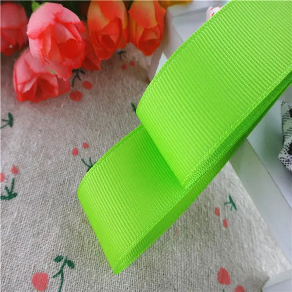Solid color grosgrain 1-1/2" 38MM/25MM 10Yards Ribbons